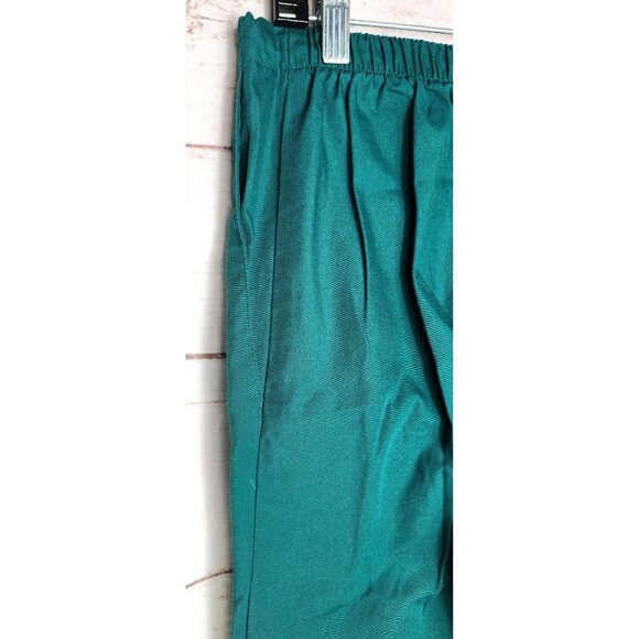 Green Cherokee XS Scrub Pants | Polyester Cotton Drawstring Medical Uniform - Picture 9 of 10